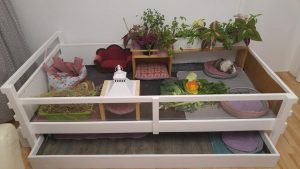 meerschweinchengehege-im-bett